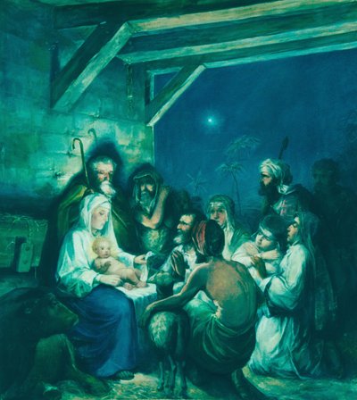 Dekoration der Kirche von Macastre von Rafael Berenguer